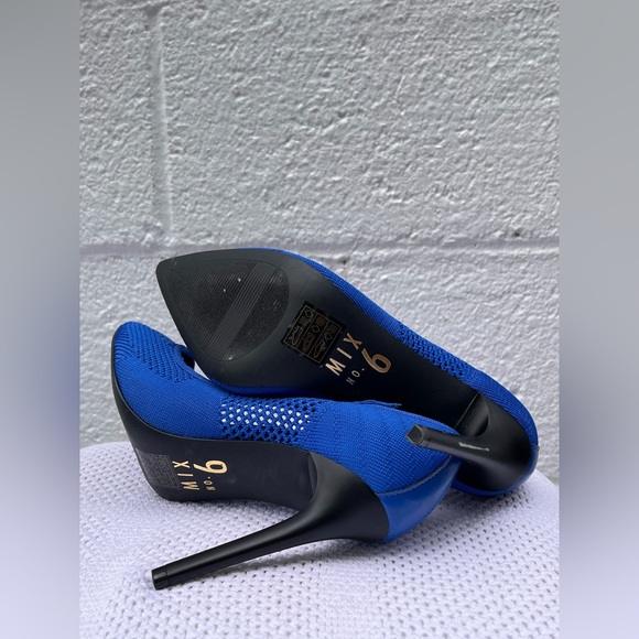 MIX No. 6 Blue 4 inch Heels - Picture 3 of 4